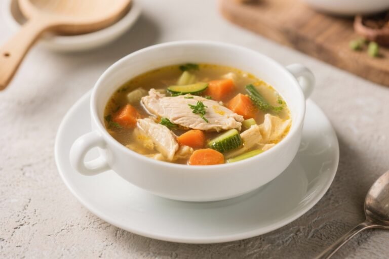 Chicken Veggie Soup – Comforting, Fresh, and Simple