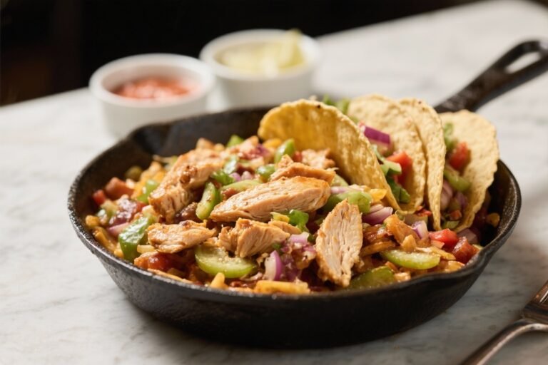 High-Protein Chicken Taco Skillet – Quick, Flavorful, and Satisfying