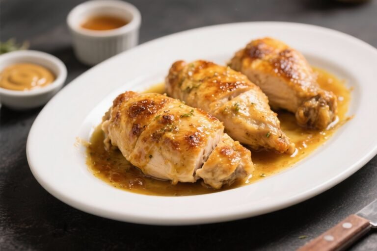 Honey Mustard Baked Chicken – Simple, Juicy, and Full of Flavor