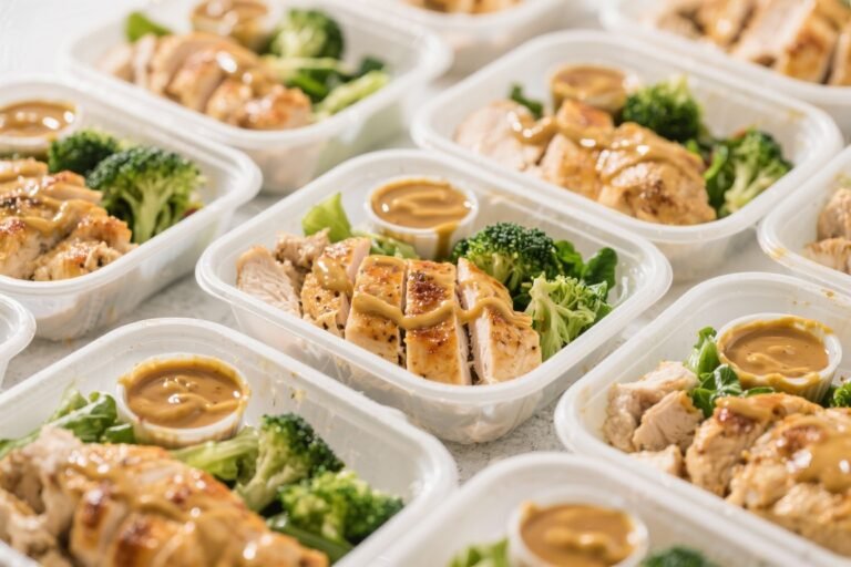 High Protein Honey Mustard Chicken Meal Prep – Easy, Flavorful, and Ready for the Week