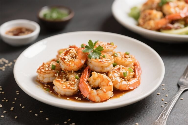High Protein Sesame Ginger Shrimp Meals — Fast, Flavorful, and Satisfying