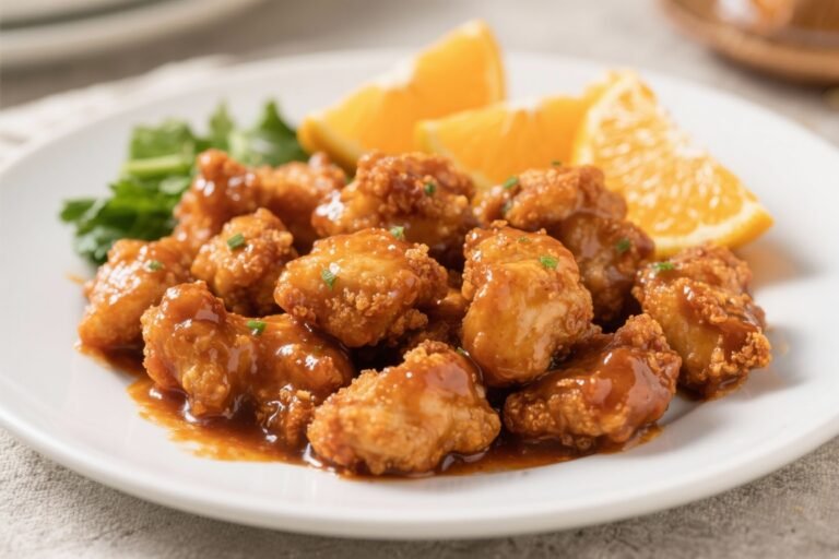 Crispy Air Fryer Orange Chicken (Healthy Copycat!) – Fast, Fresh, and Flavor-Packed