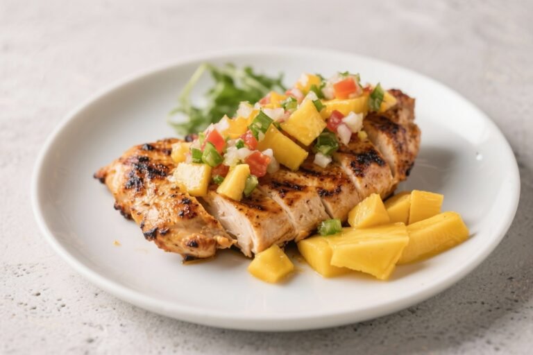 Grilled Chicken With Mango Salsa – Bright, Fresh, and Weeknight Easy