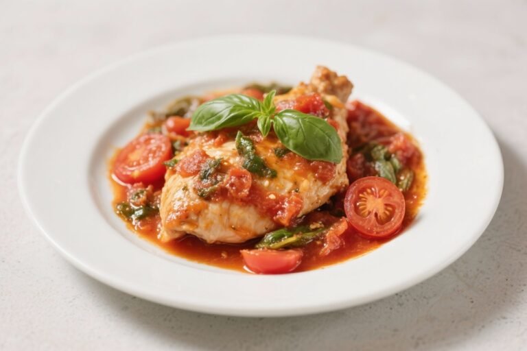 Tomato Basil Chicken – A Fresh, Flavorful Weeknight Favorite