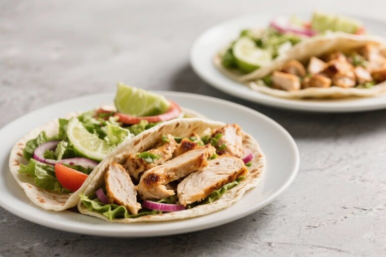 Healthy High Protein Chicken Gyro Plates – Fresh, Filling, and Flavorful