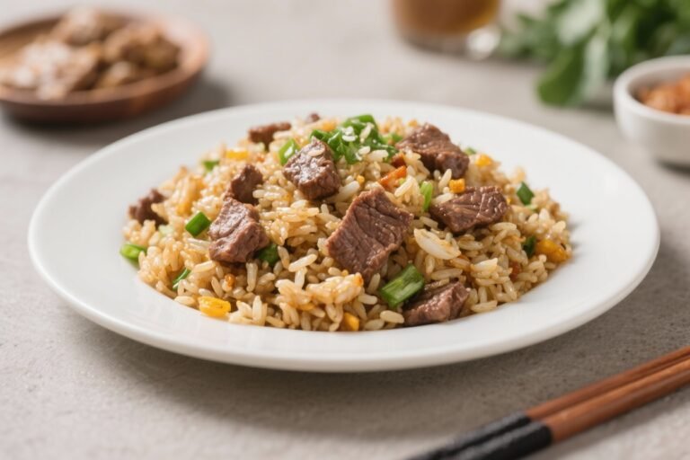 Healthy Beef Fried Rice – A Lighter Take on a Comfort Classic