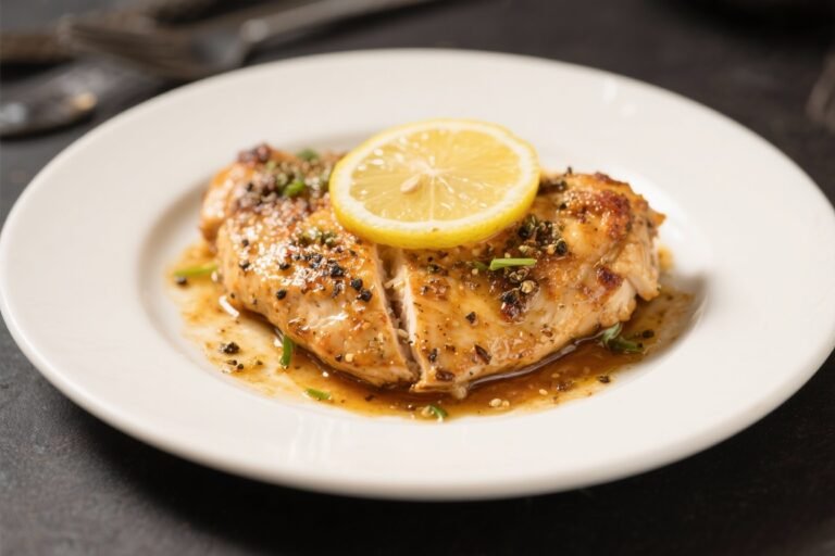 Lemon Pepper Chicken – Bright, Zesty, and Weeknight-Friendly
