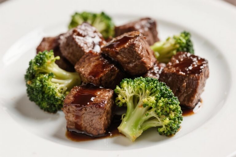 Balsamic Steak Bites With Broccoli – Fast, Flavorful, and Satisfying