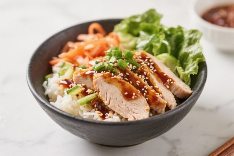 Healthy Low Calorie Teriyaki Turkey Bowls – Simple, Fresh, and Flavor-Packed