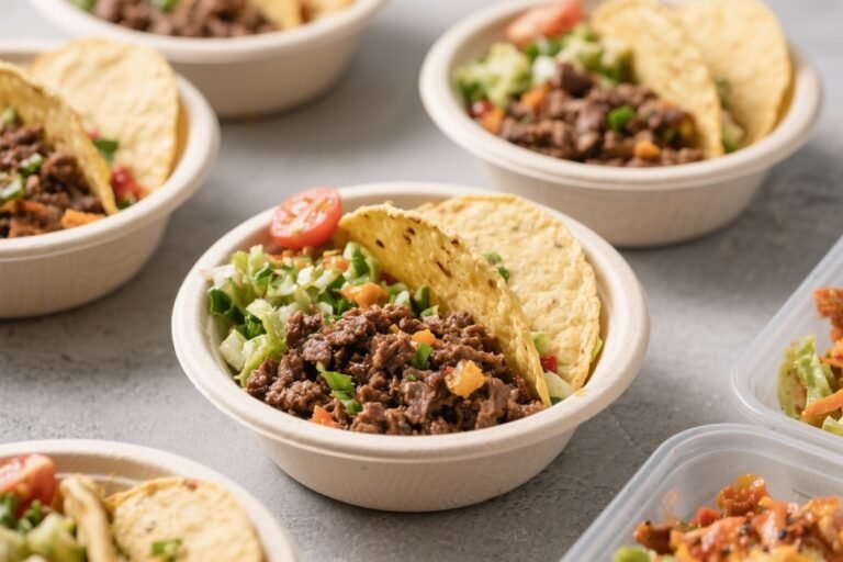 High Protein Beef Taco Meal Prep Bowls – Easy, Flavorful, and Filling