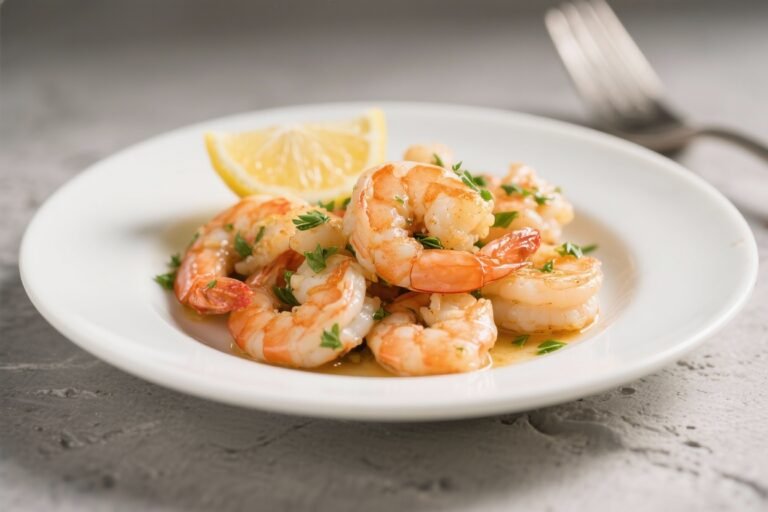 Healthy Low Calorie Lemon Herb Shrimp – Bright, Fresh, and Quick