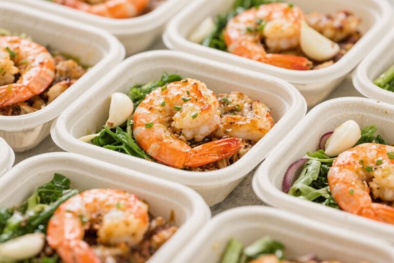 High Protein Garlic Butter Shrimp Meal Prep – Easy, Flavorful, and Ready for the Week