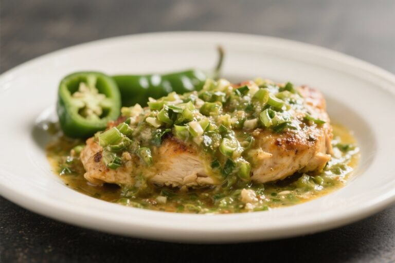 Healthy Smothered Green Chile Chicken – Comfort Food With a Lighter Touch