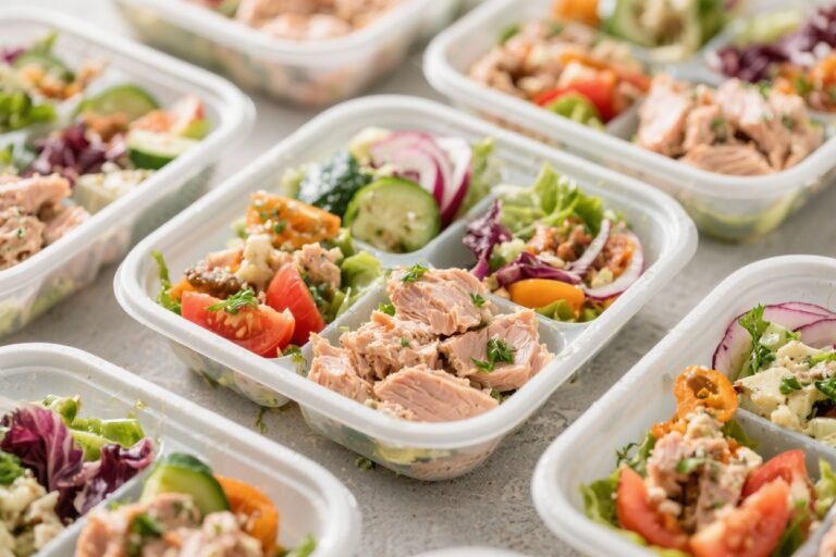 High Protein Mediterranean Tuna Meal Prep – Fresh, Fast, and Satisfying