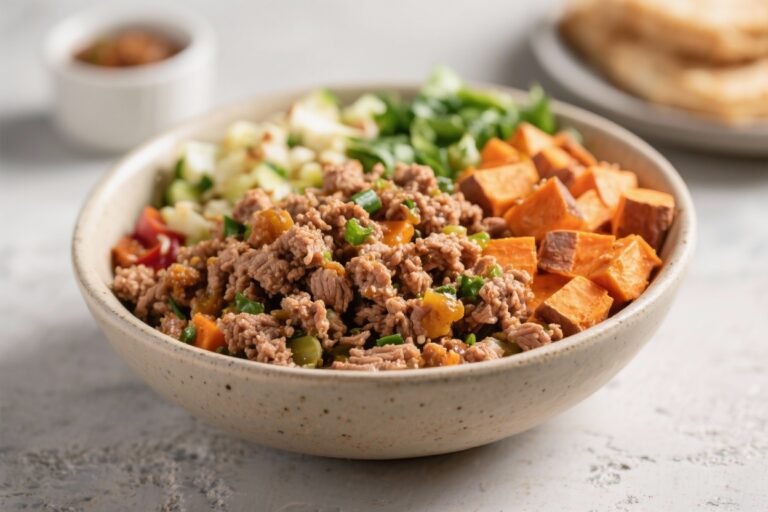 Ground Turkey Sweet Potato Protein Bowls – A Simple, Satisfying Meal Prep Favorite