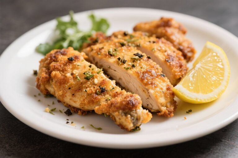 Crispy Lemon Pepper Chicken Without the Oil – Bright Flavor, Light Crunch