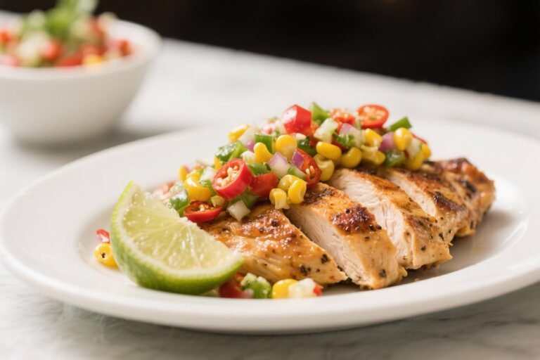 Chili Lime Chicken With Corn Salsa – Bright, Zesty, and Weeknight Easy