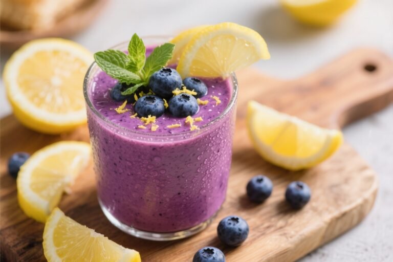 Lemon Blueberry Breakfast Smoothie Recipes You’ll Crave Every Morning