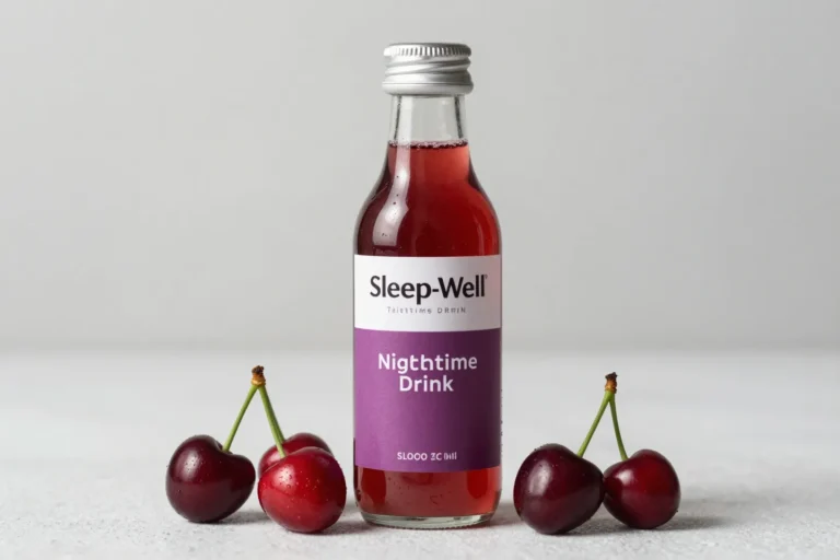 Sleep-Well Tart Cherry Nighttime Drink
