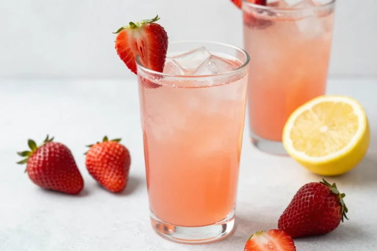 Collagen-Boosting Strawberry Lemonade