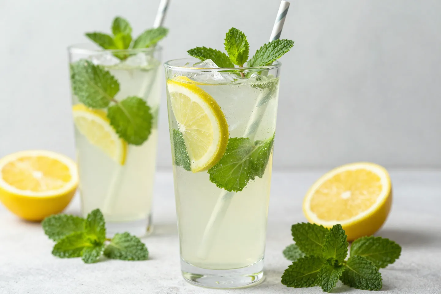 Refreshing Citrus Mint Detox Water