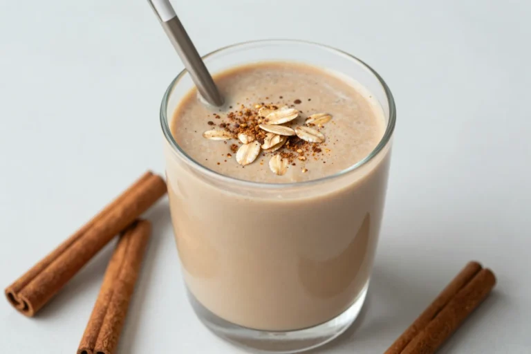 Cinnamon Oat Breakfast Smoothie