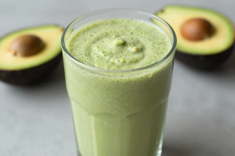 Creamy Avocado Green Smoothie