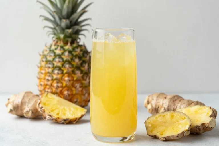 Pineapple Ginger Gut Reset Juice