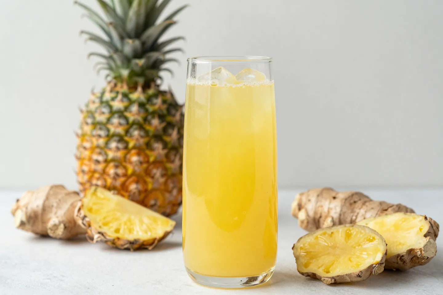 Pineapple Ginger Gut Reset Juice