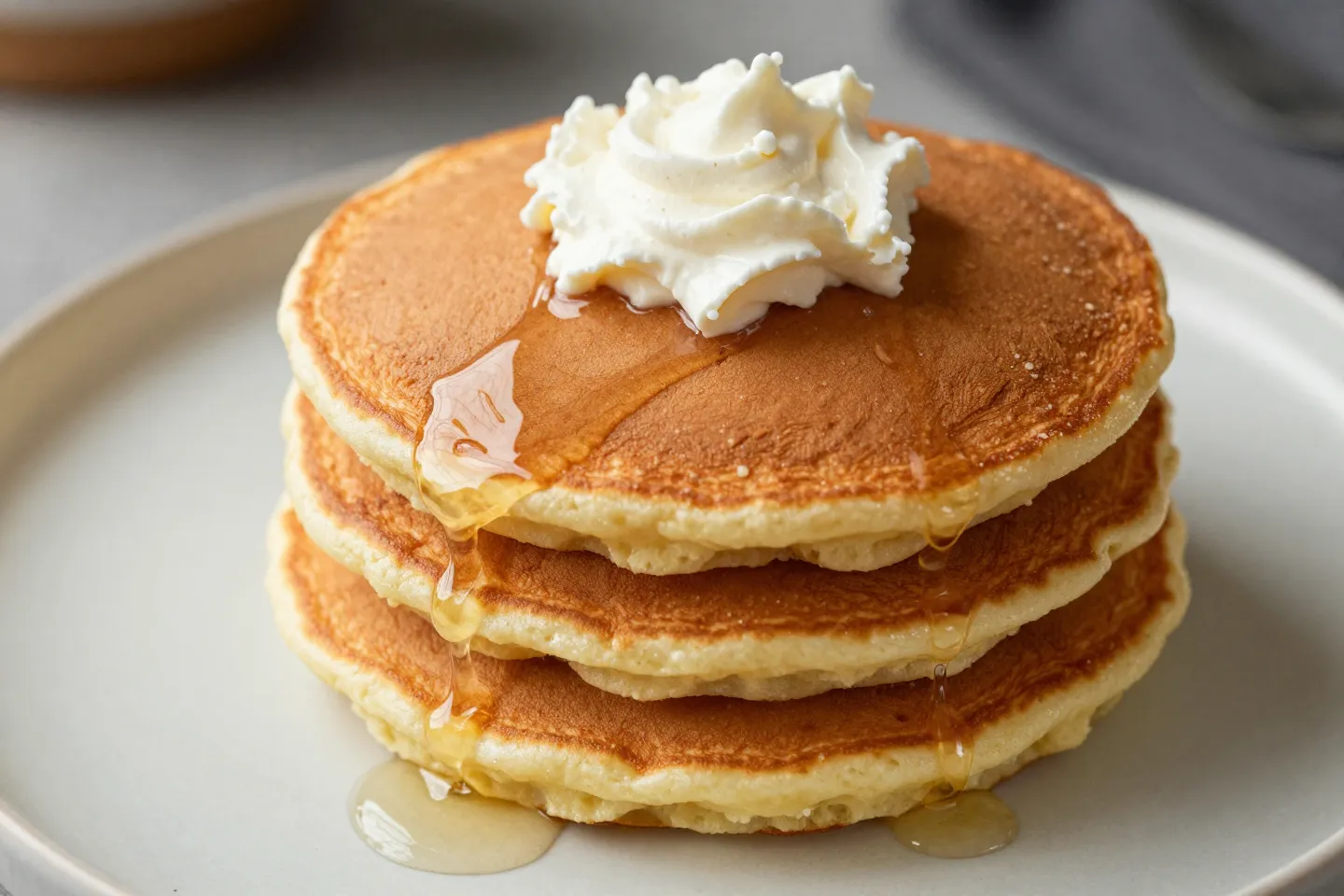 Fluffy Keto Cream Cheese Pancakes