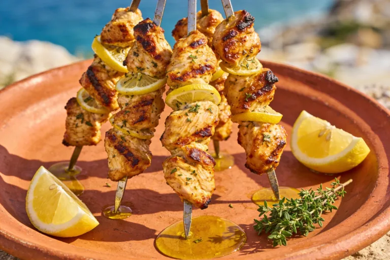 Greek Chicken Skewers