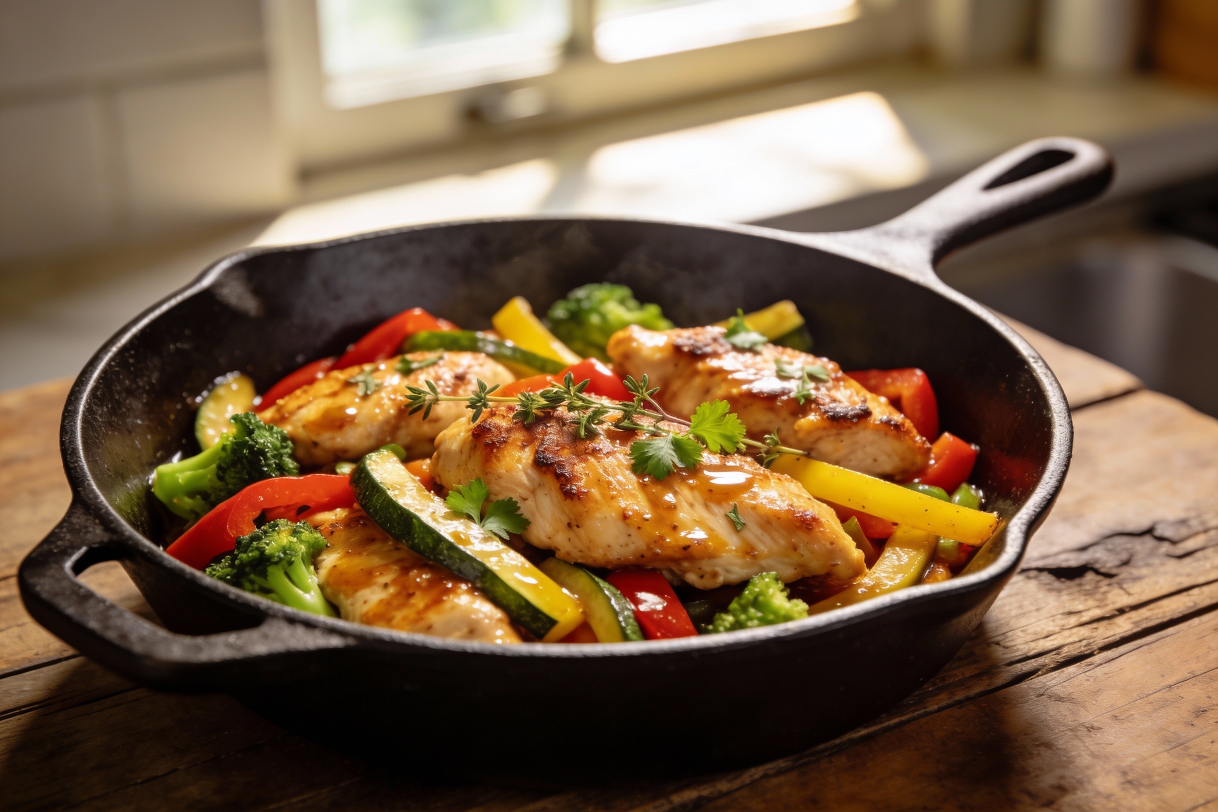 Keto Chicken Stir Fry