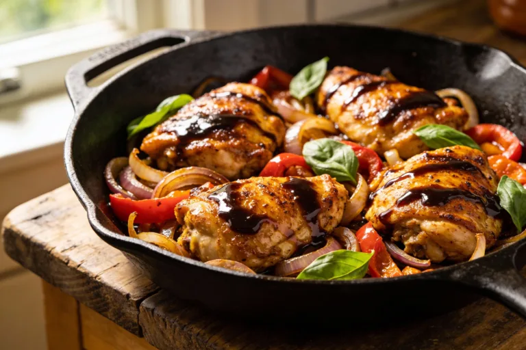 Balsamic Chicken Skillet