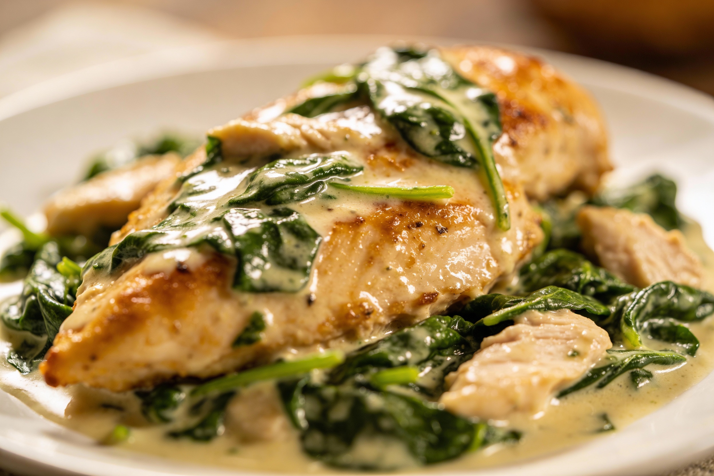 Creamy Spinach Chicken