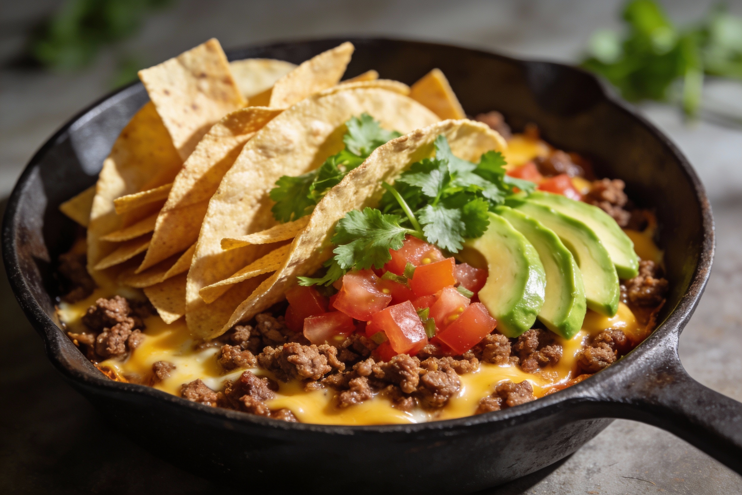 Protein Taco Skillet