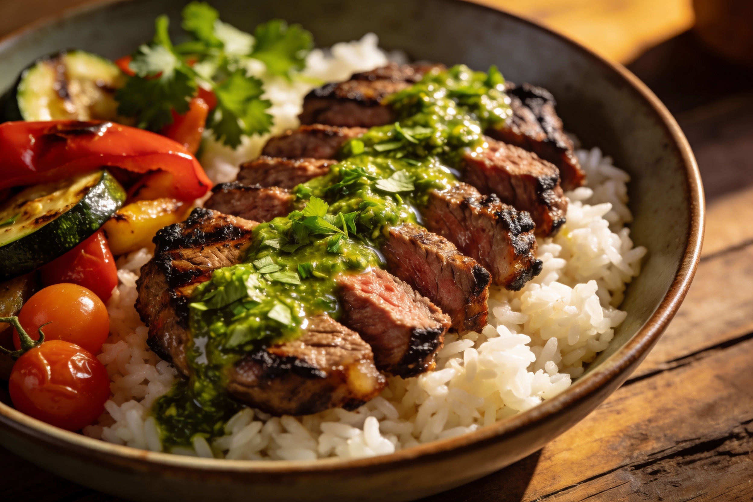 Chimichurri Steak Bowl