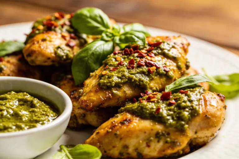 Spicy Pesto Chicken