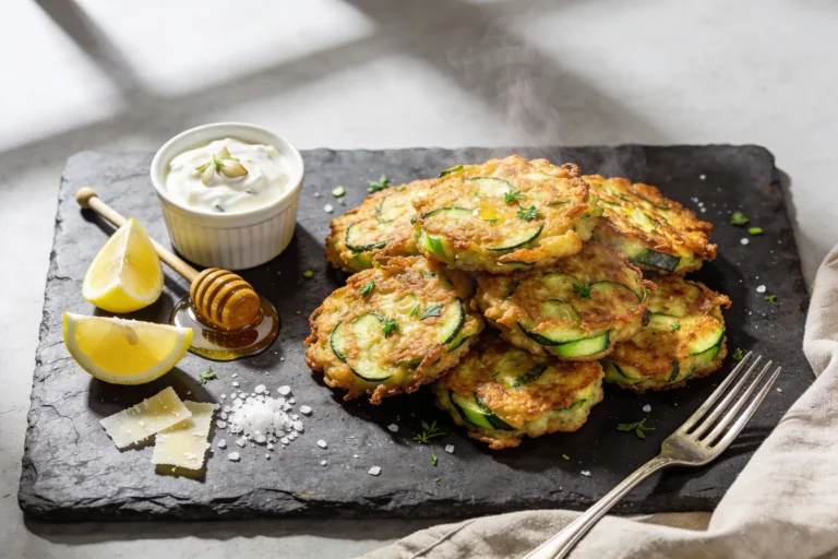 Golden Zucchini Fritters You’Ll Crave All Summer