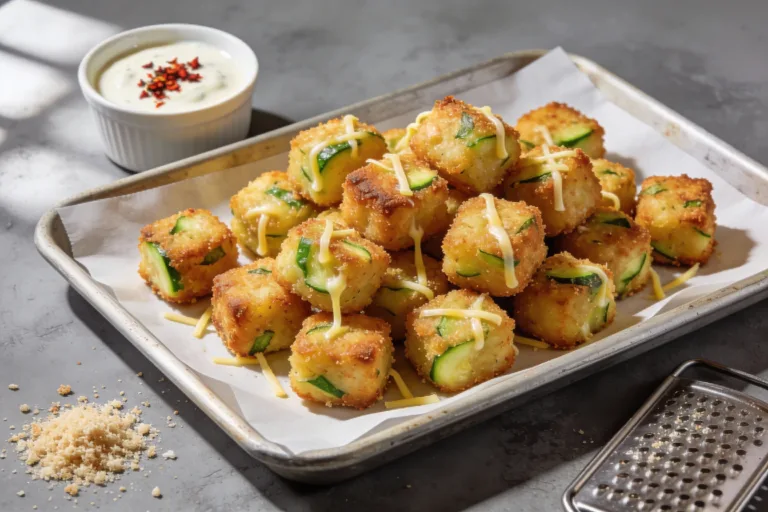 Crispy Zucchini Tots That Stay Crunchy Every Time
