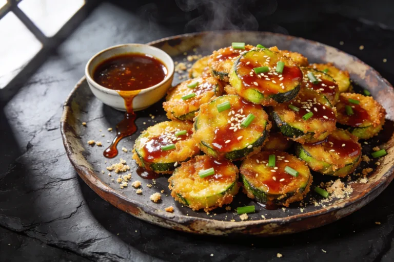 Sweet Chili Zucchini Bites That Disappear Fast