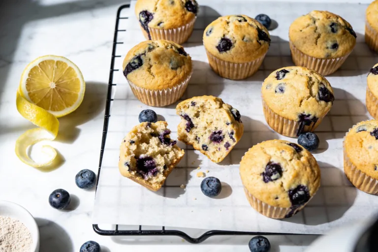 Lemon Blueberry Protein Muffins That Actually Satisfy
