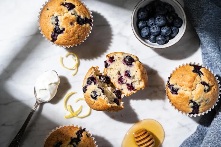 Low Sugar Blueberry Muffins That Actually Taste Amazing