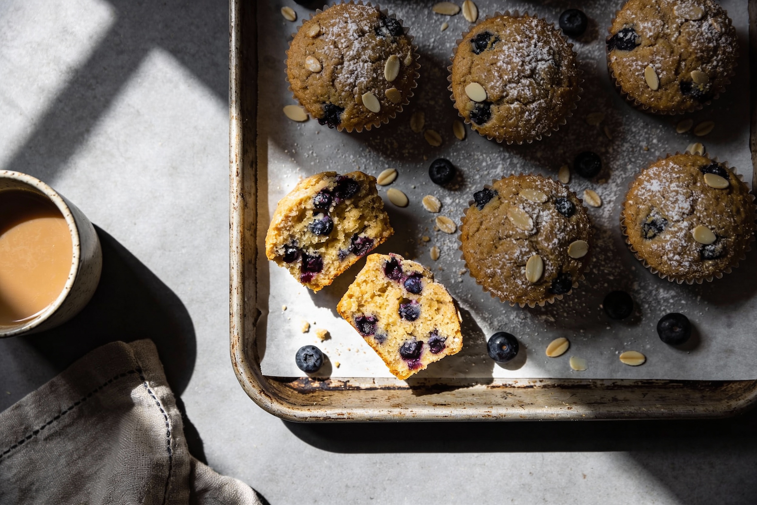 Almond Flour Blueberry Muffins That Taste Like Bakery Magic