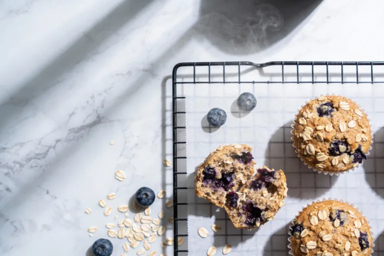 Oatmeal Blueberry Muffins That Don’T Crash Your Morning