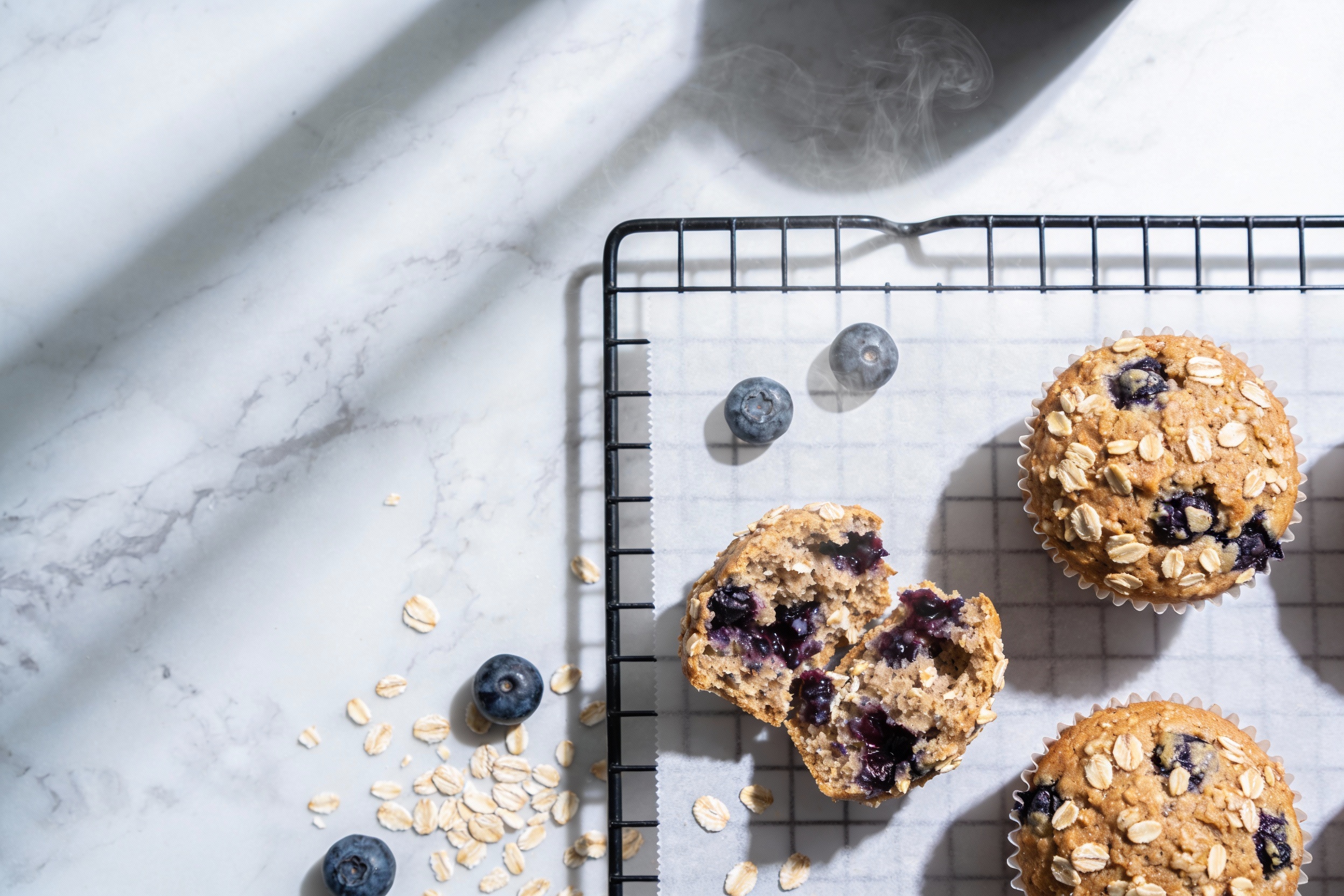 Oatmeal Blueberry Muffins That Don’T Crash Your Morning
