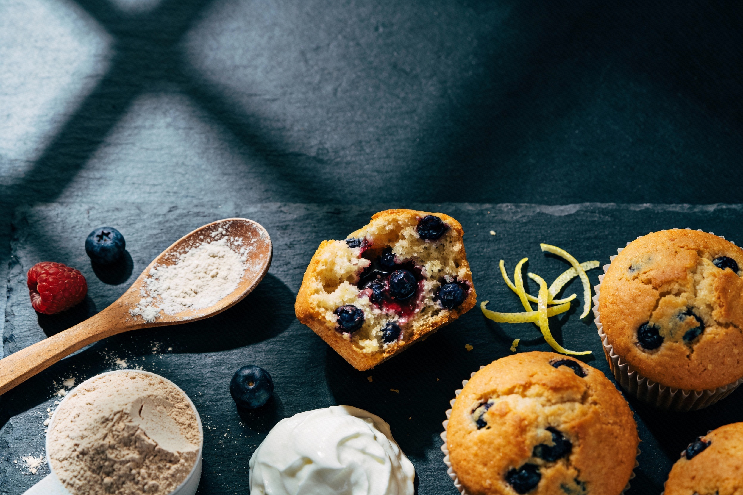 Protein Blueberry Muffins That Actually Keep You Full