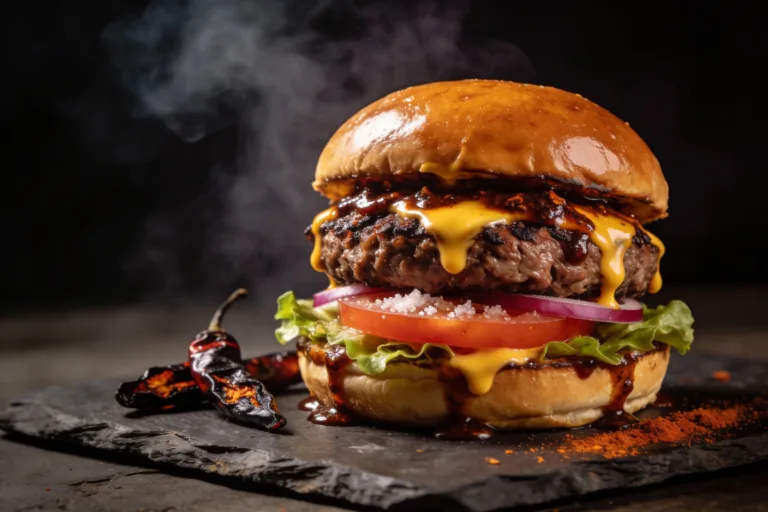 Smoky Chipotle Cheddar Burger That Drips with Swagger