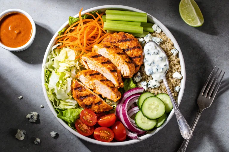 Buffalo Chicken Burger Bowl You’Ll Crave on Repeat