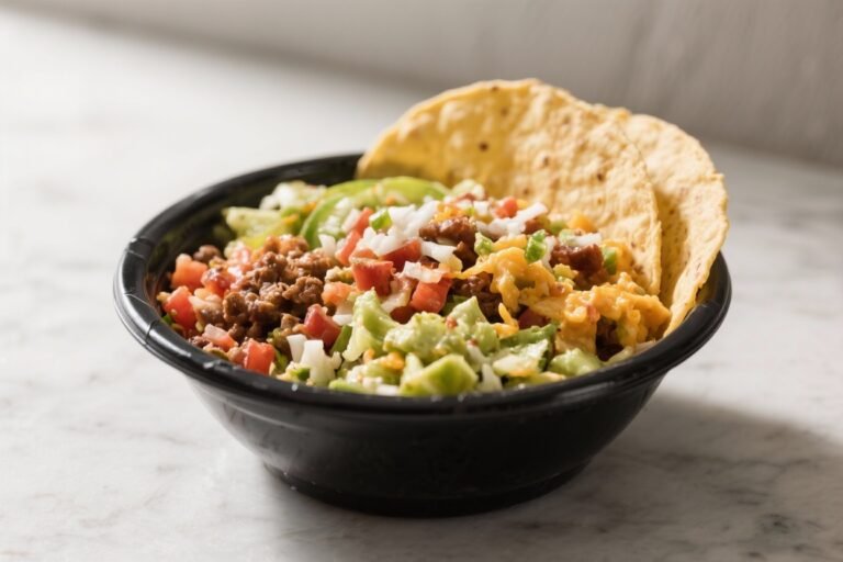 High Protein Low Calorie Taco Bell-Style Power Bowl – Simple, Satisfying, and Meal-Prep Friendly