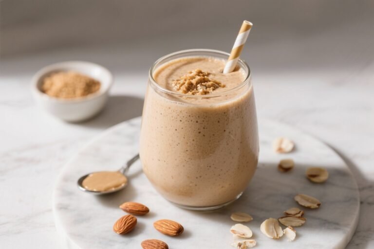 Keto Almond Butter Breakfast Smoothie – Creamy, Satisfying, and Low-Carb
